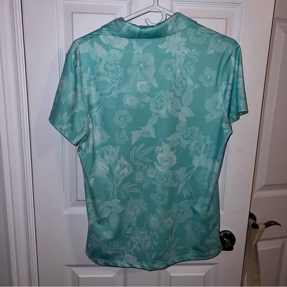 Nike Dri-Fit UV Floral Polo - Picture 2 of 3